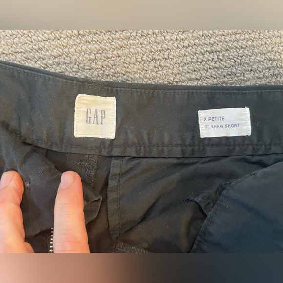 2 for price of 1!!!  Gap 3” inseam Shorts. Black and Light Blue - Picture 2 of 8